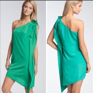 Jessica Simpson asymmetrical dress